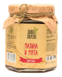 Варенье из малины с мятой 220г