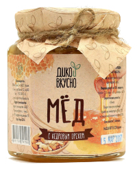 Мед с кедровым орехом 250г