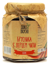 Соус Брусника с перцем чили 200г