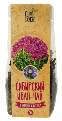 Чайный напиток "Сибирский Иван-Чай на травах и ягодах" с чабрецом и шалфеем 50г