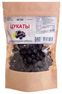 Цукаты ЧЕРНОПЛОДНАЯ РЯБИНА 100гр.