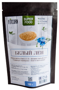 Белый лен 100 гр.