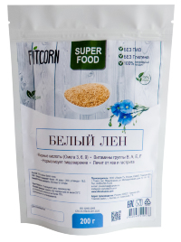 Белый лен 200 гр.