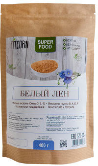 Белый лен 400 гр