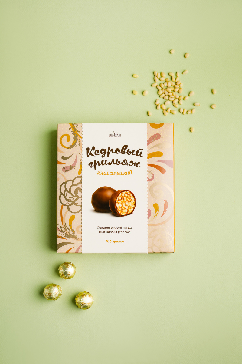 Кедровый грильяж, 106 г.