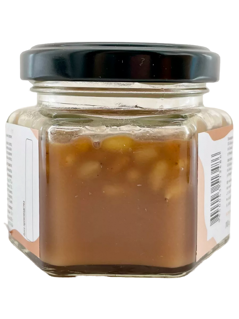 Карамель соленая с кедровым орехом, 110г