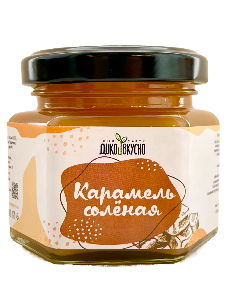Мягкая карамель соленая 110г