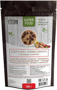 Клетчатка Топинамбура с ягодами Клюквы 100 гр
