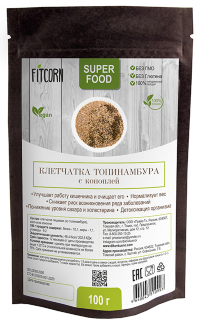 Клетчатка топинамбура и конопли 100 гр