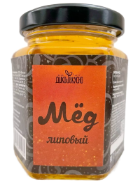 Мед липовый натуральный 250г