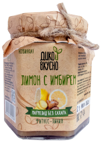 Мармелад   "Лимон с имбирём" 200 г