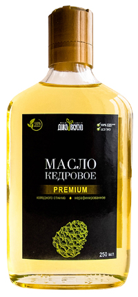 Масло кедровое 250 мл НОВИНКА!