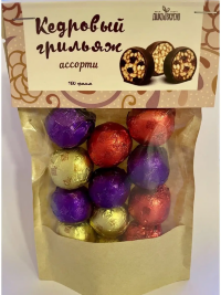 Конфеты Грильяж кедровый Ассорти, 160 г
